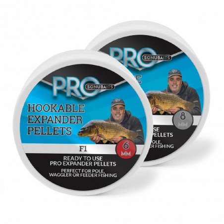 Sonubaits Pro Hookable Expander Pellet F1 6mm