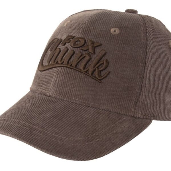 FOX CHUNK KHAKI CORD BASEBALL CAP
