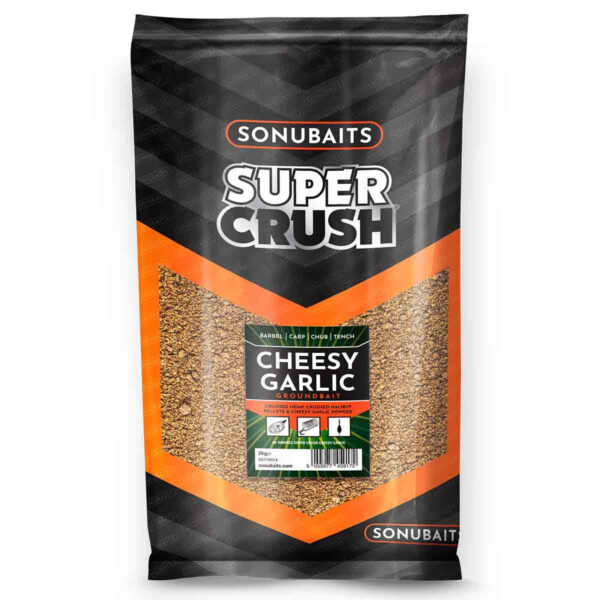 SONUBAITS SUPER CRUSH CHEESY GARLIC 2KG.
