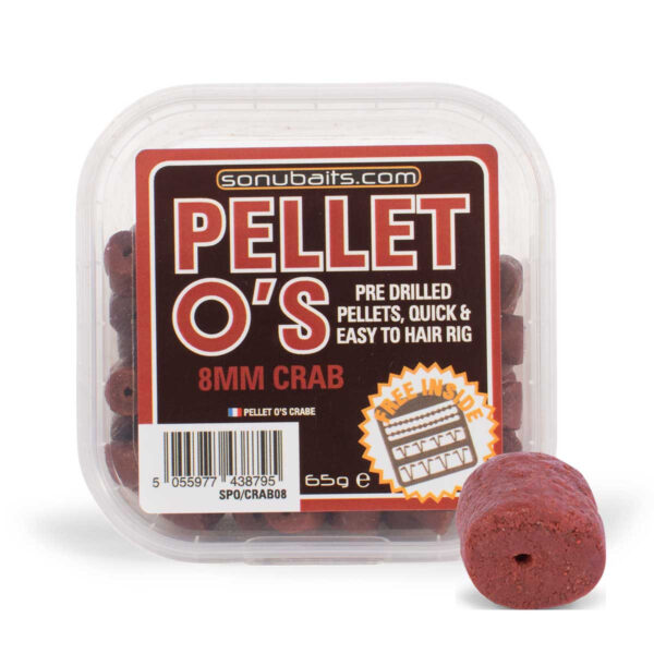 Sonubaits O's Pellet Barbel & Carp Crab 8mm