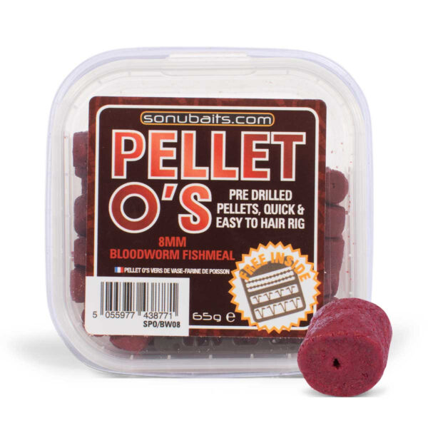 Sonubaits O's Pellet Barbel & Carp Bloodworm 8mm