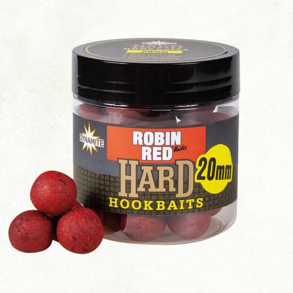 DYNAMITE BAITS HARD HOOKBAITS ROBIN RED 20MM