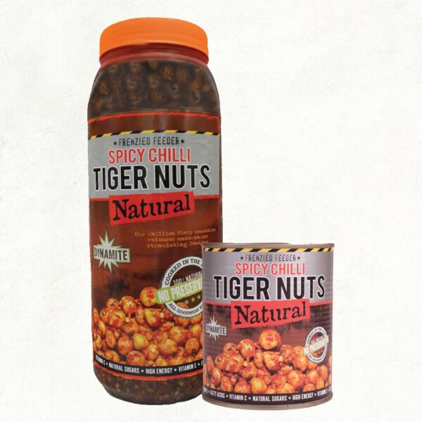 DYNAMITE BAITS FRENZIED FEEDER SPICY CHILLI TIGER NUTS 830GR