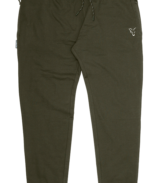 FOX COLLECTION GREEN & SILVER LIGHTWEIGHT JOGGERS S