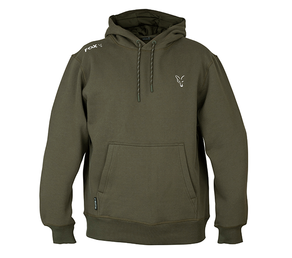 FOX COLLECTION GREEN & SILVER HOODIE XXXL
