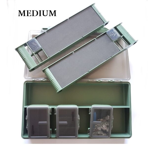 STARBAITS SESSION TACKLE BOX MEDIUM COMPLETA