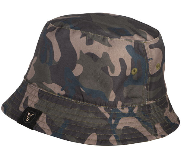 FOX REVERSIBLE BUCKET HAT – CAMO/KHAKI