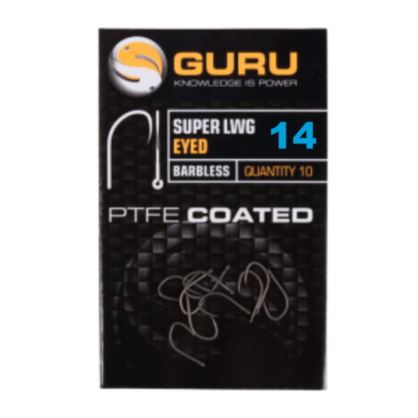 GURU SUPER LWG BARBLESS/EYED SZ 14