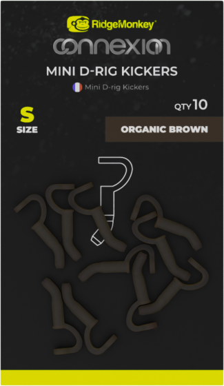 RIDGEMONKEY CONNEXION MINI D-RIG KICKERS SMALL ORGANIC BROWN