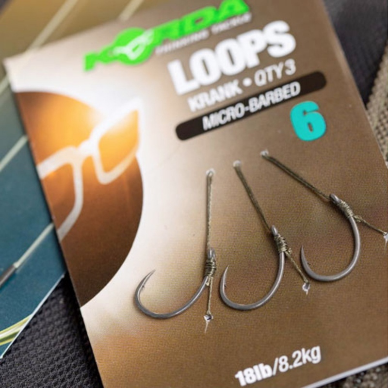 Korda Loop Rigs Krank 18 Lb N 6 Carp Hunter