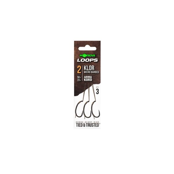 KORDA LOOP RIG-KLOR/ARMA-KORD 50LB N° 2