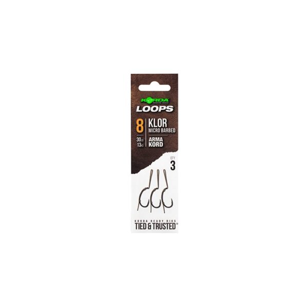 KORDA LOOP RIG-KLOR/ARMA-KORD 30LB N° 8