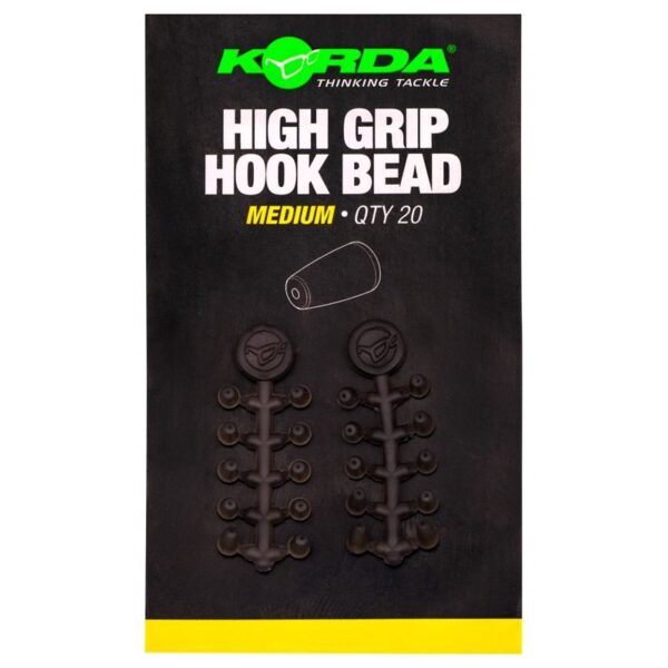 KORDA HIGH GRIP HOOK BEADS MEDIUM