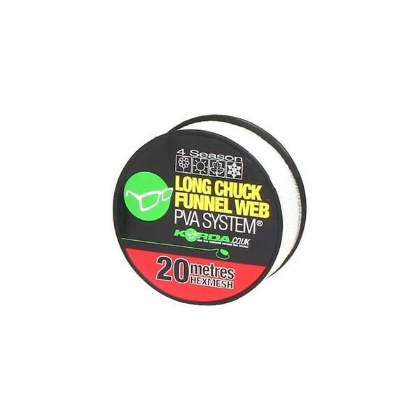 KORDA LONGCHUCK FUNNEL WEB REFILL 20MT 15MM HEXMESH