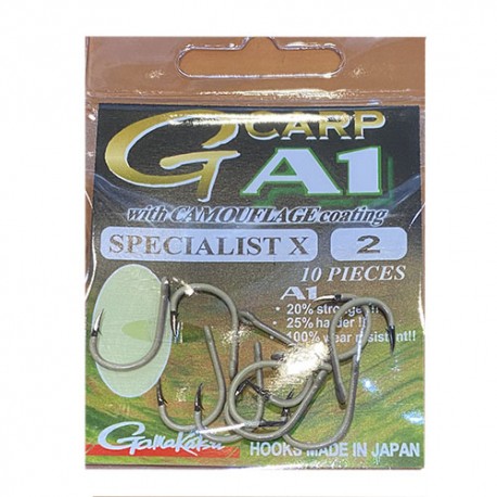 GAMAKATSU G-CARP A1 CAMOUFLAGE COATING SPECIALIST X SZ 4 – Carp Hunter