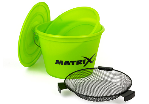 MATRIX LIME BUCKET SET INC TRAY&RIDDLE