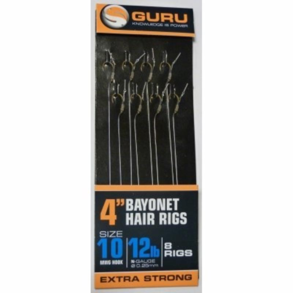 GURU READY RIGS WITH BAYONETS 0.25MM 10CM N°10