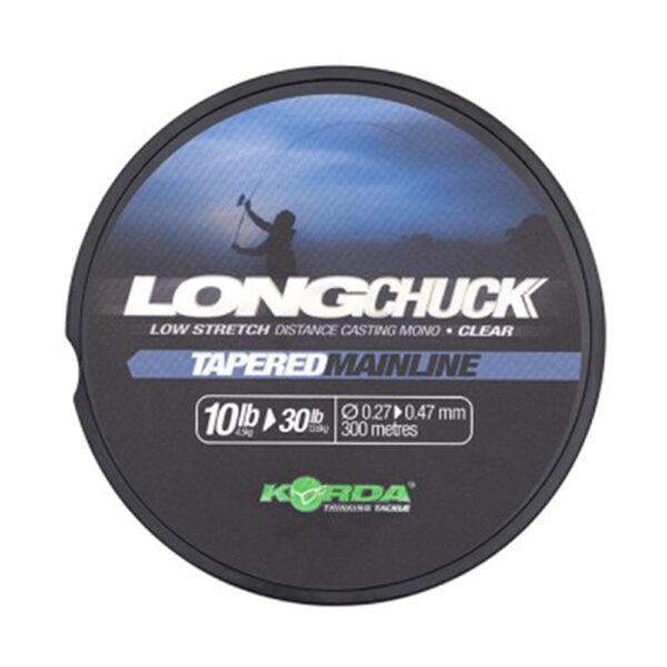 KORDA LONG CHUCK TAPERED MAINLINE 10/30 LB 0.27/0.47 MM