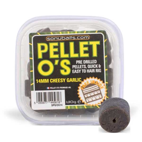 SONUBAITS O'S PELLET CHEESY&GARLIC 14MM