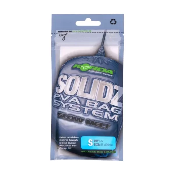 KORDA SOLIDZ SLOW MELT PVA BAG S