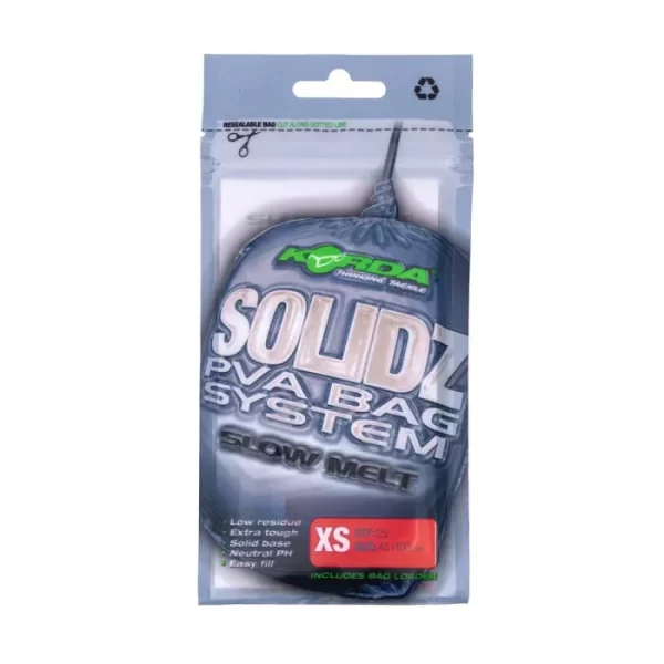 KORDA SOLIDZ SLOW MELT PVA BAG XS