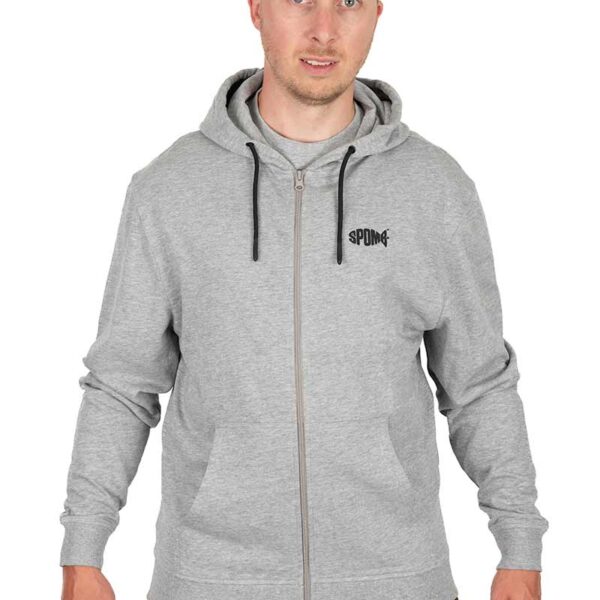FOX SPOMB™ GREY ZIPPED HOODY XXXL