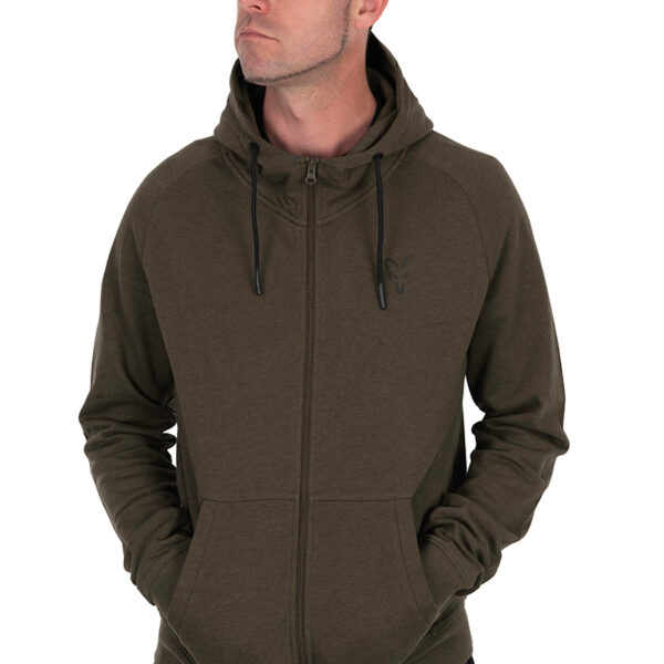 FOX COLLECTION LW HOODY GREEN & BLACK XXXL