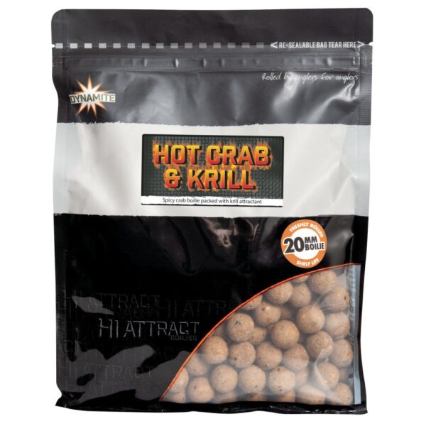 DYNAMITE BAITS HOT CRAB & KRILL 15MM 1.8KG