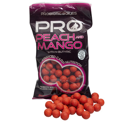 STARBAITS PEACH&MANGO 14MM 800GR.