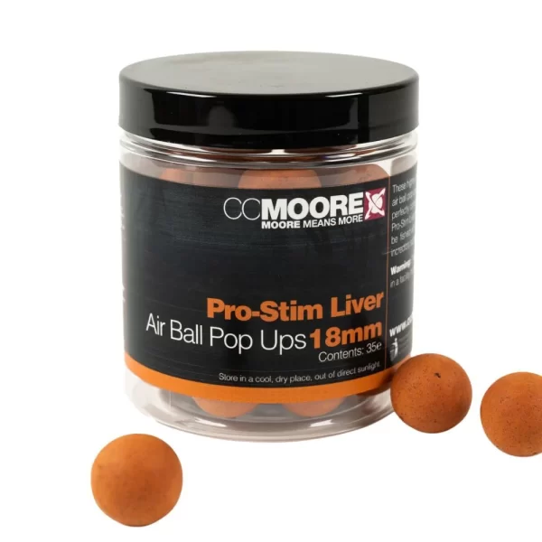 CCMOORE PRO-STIM LIVER AIR BALL POP UPS 18MM