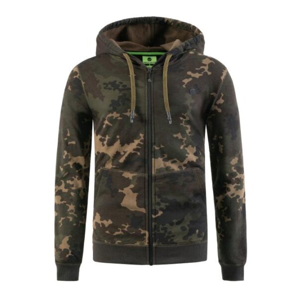 KORDA ZIP HOODIE DARK CAMO S