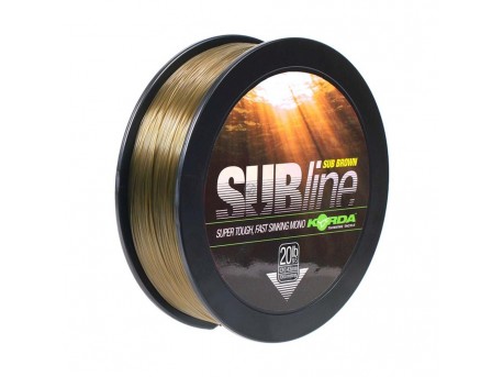 KORDA SUBLINE BROWN 0.35MM 1000MT