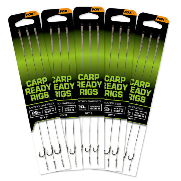 FOX EOS READY RIGS X3 WIDE GAPE 25LB SZ 4