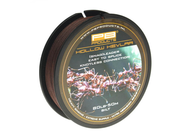 PB PRODUCTS HOLLOW KEVLAR SILT 80LB 50MT