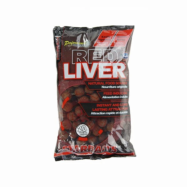 STARBAITS PC RED LIVER 20MM 800GR.