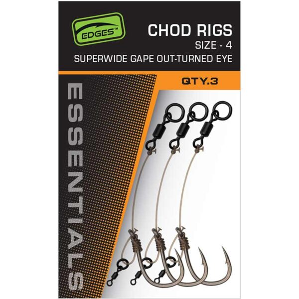 FOX EDGES™ SUPER WIDE GAPE CHOD RIG 6