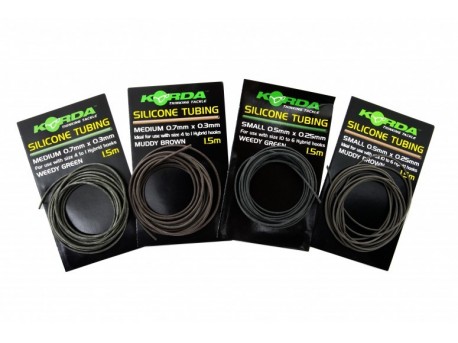 KORDA SILICONE TUBING GREEN 0,50