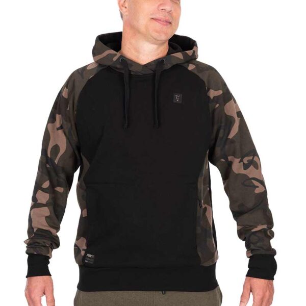 FOX PREMIUM 310 HOODIE BLACK/CAMO XXXL