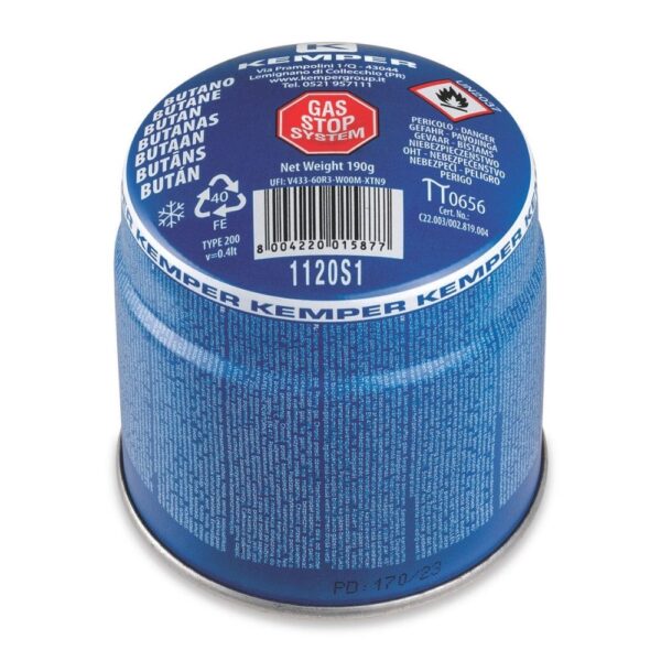KEMPER CARTUCCIA GAS BUTANO 190 GR.