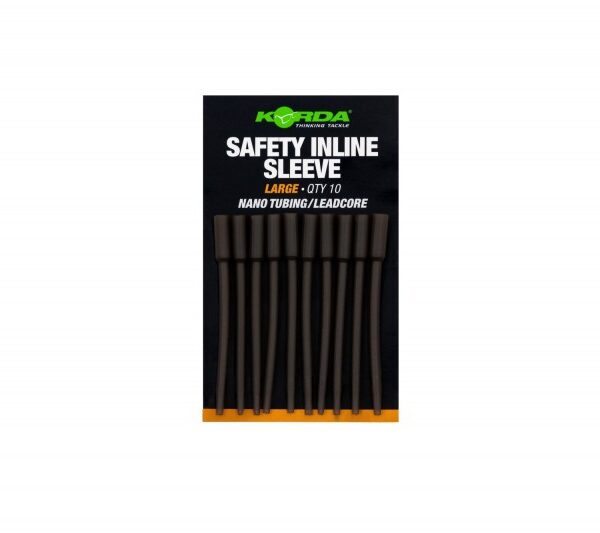 KORDA SAFETY INLINE SLEEVE NANO TUBING/LEADCORE LARGE
