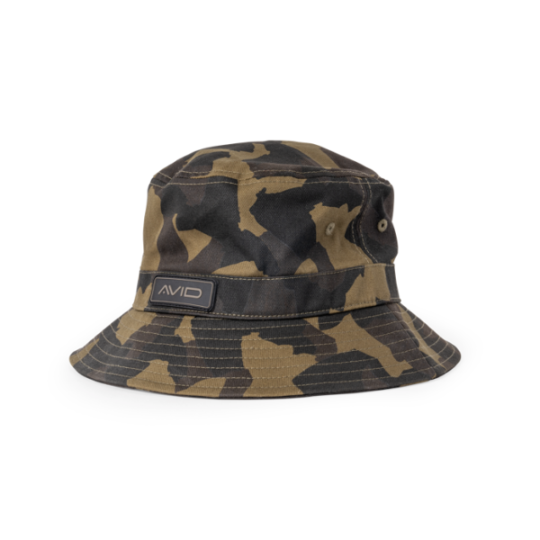 AVID CARP DISTORTION CAMO BUCKET HAT