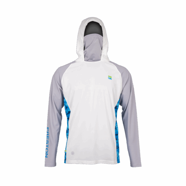 PRESTON PERFORMANCE HOODED SUN SHIRT UPF-40 S