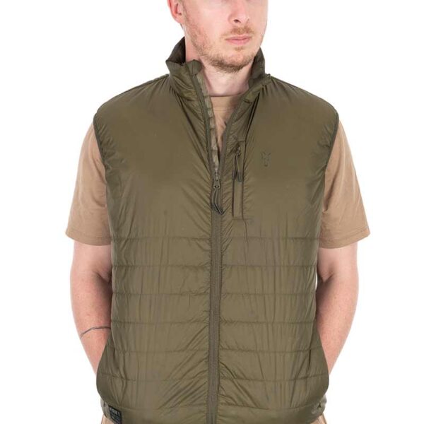 FOX OLIVE QUILTED 100 GILET M