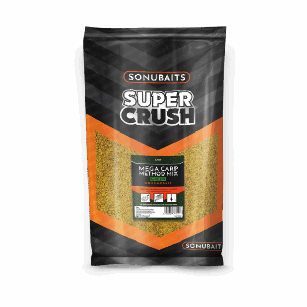SONUBAITS SUPERCRUSH MEGA CARP METHOD MIX GREEN