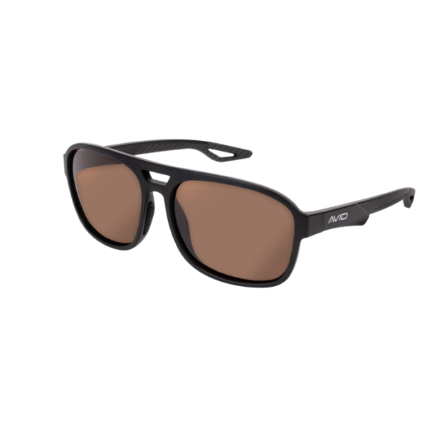 AVID CARP SEETHRU AV CLASSIC POLARISED SUNGLASSES BROWN LENS