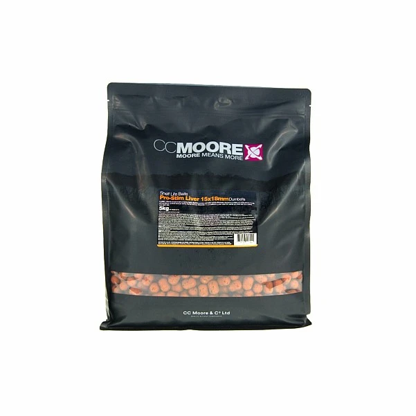 CCMOORE PRO-STIM LIVER DUMBELLS 15X18MM 5KG.