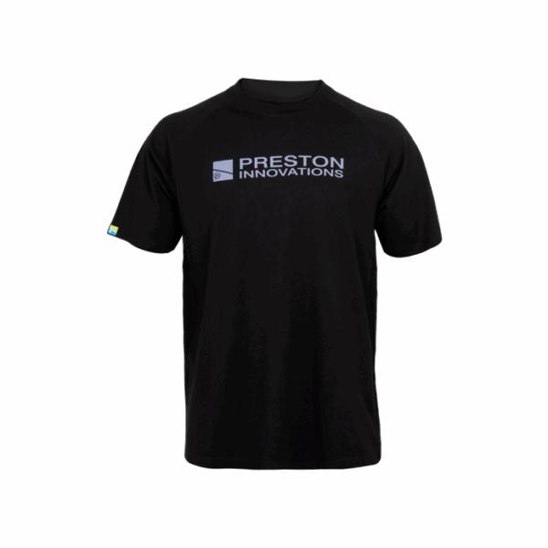 PRESTON LIGHTWEIGHT BLACK RAGLAN T-SHIRT XXL