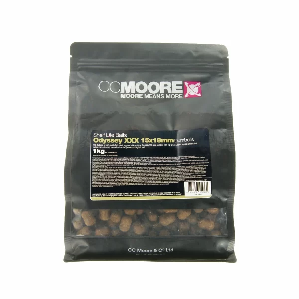 CCMOORE ODYSSEY XXX DUMBELLS 15X18MM 1KG.