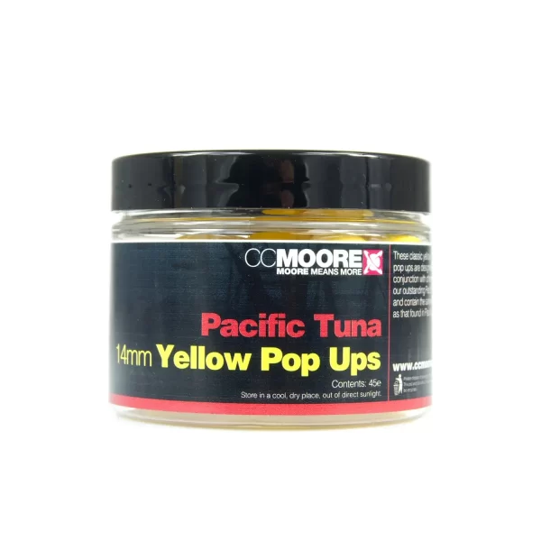 CCMOORE PACIFIC TUNA POP UPS YELLOW 12MM