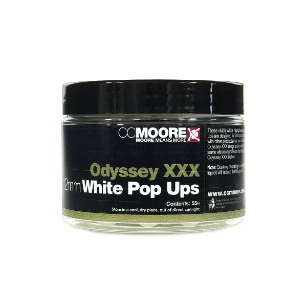 CCMOORE ODYSSEY XXX POP UPS WHITE 12MM